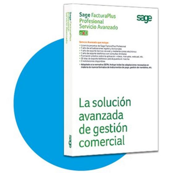 Sage Facturaplus Profesional Servicio Avanz Lice